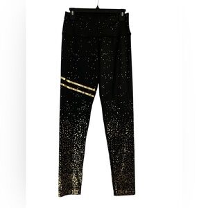 Women’s La Casa Black & Gold Leggings
